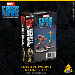 Marvel Crisis Protocol Miniatures Game Crimson Dynamo & Dark Star