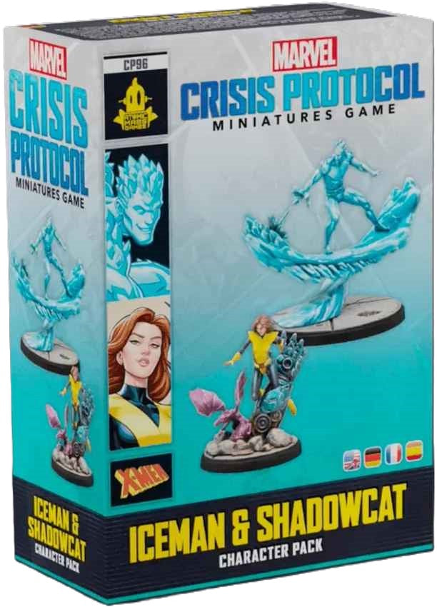 PREORDER Marvel Crisis Protocol Miniatures Game Iceman and Shadowcat