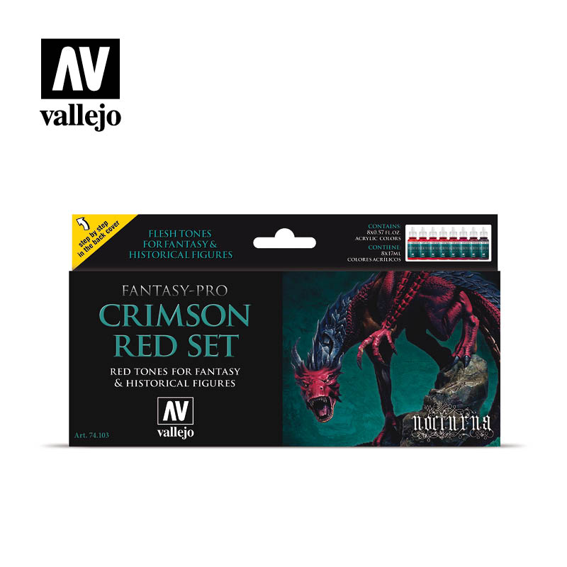 Vallejo Game Colour - Malefic Flesh 8 Colour Set