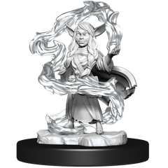 Critical Role Unpainted Miniatures Goblin Sorceror and Rogue Female