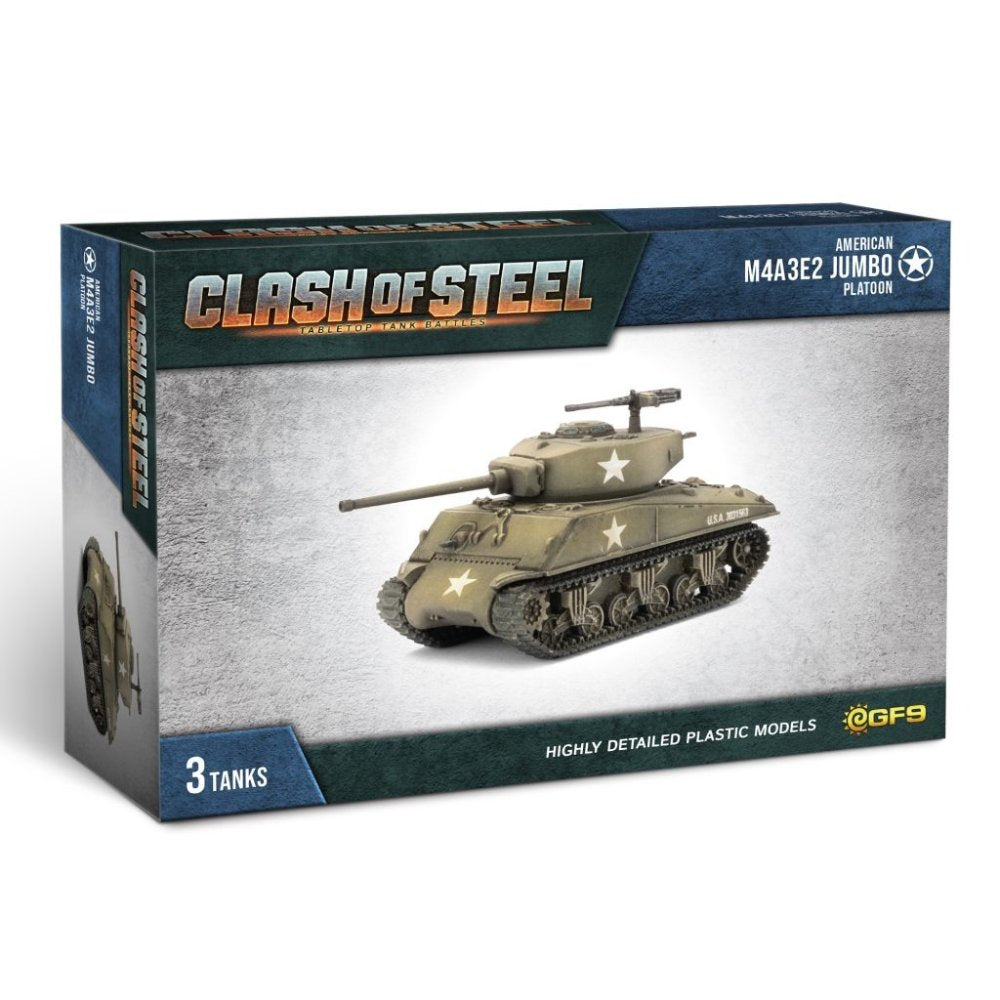 PREORDER Clash of Steel - M4A3E2 Jumbo Tank Platoon