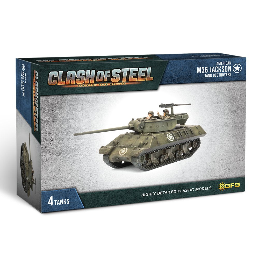 PREORDER Clash of Steel - M36 Jackson Tank Destroyers