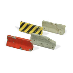 Vallejo Scenic Accessories - Damaged Concrete Barriers