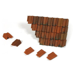 LC Vallejo Scenic Accessories - Damaged Roof Section and Tiles