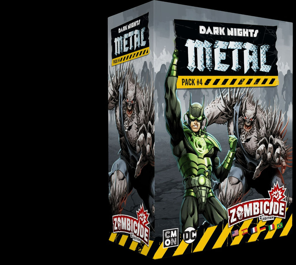 Zombicide 2nd Edition Dark Night Metal Pack 4 Board Game