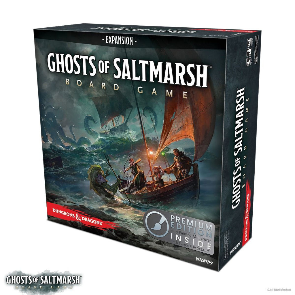 LC Dungeons & Dragons Ghosts of Saltmarsh Adventure System Board Game Premium Edition Board Game