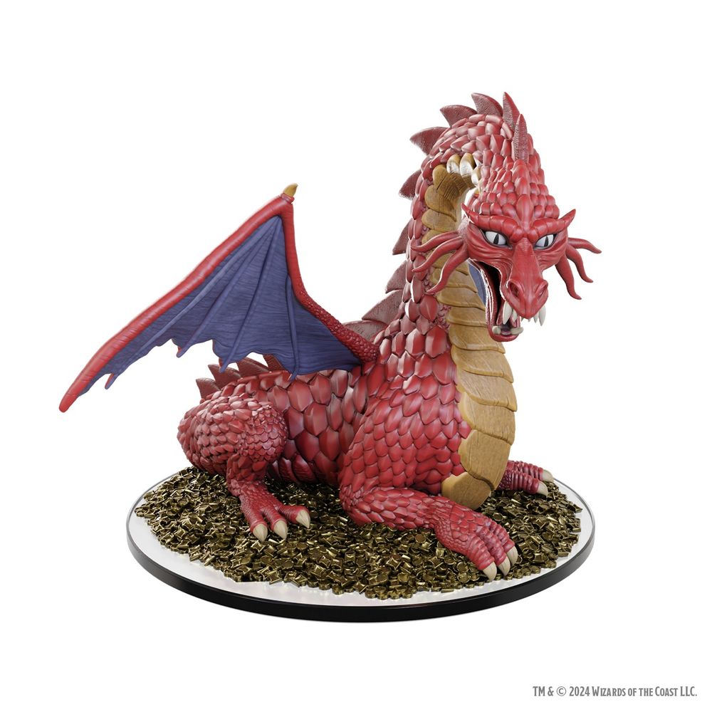 PREORDER D&D Icons of the Realms: 50th Anniversary - Classic Red Dragon Boxed Miniature