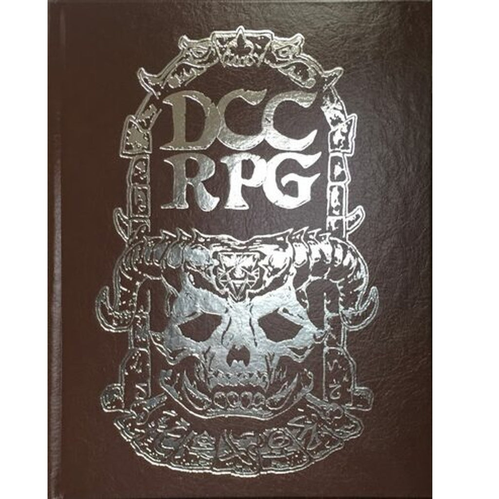 PREORDER DCC RPG: Dungeon Crawl Classics Core Rulebook������������������Demon Skull Monster Hide Edition