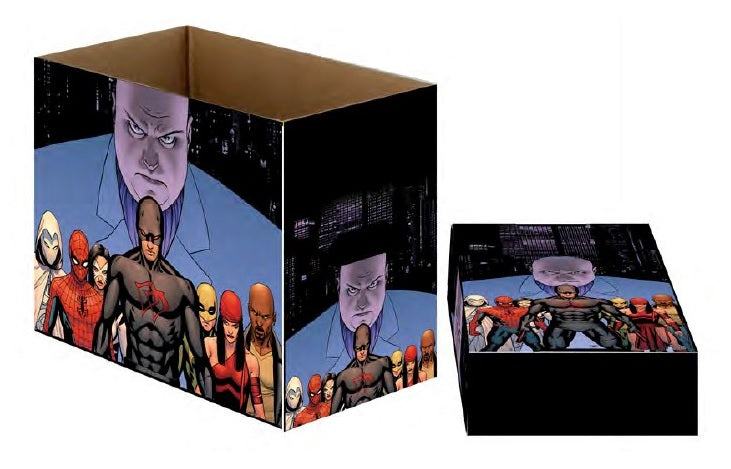 PREORDER Marvel Short Comic Book Storage Box - Defenders Team