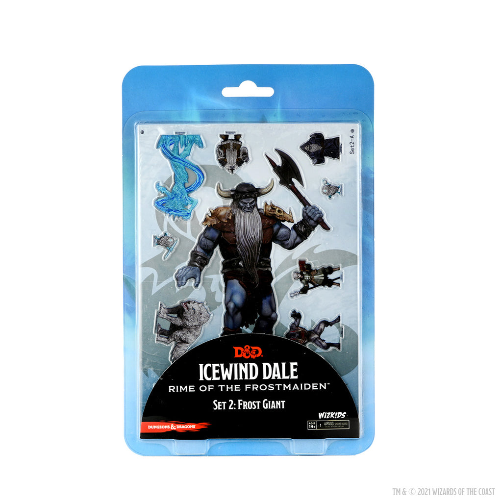 D&D Idols of the Realms Miniatures Icewind Dale Rime of the Frostmaiden-2D Frost Giant