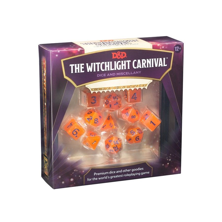 D&D The Witchlight Carnival Dice & Miscellany Board Game