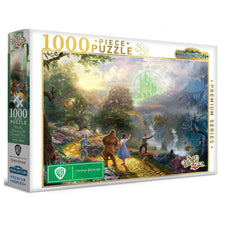 PREORDER Harlington Thomas Kinkade Puzzles - WB - Dorothy Discovers the Emerald City 1000pc