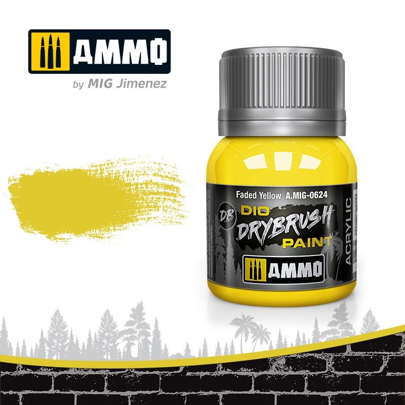 LC Ammo by MIG Drybrush Faded Yellow