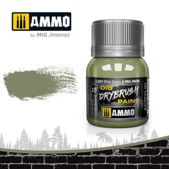 Ammo by MIG Drybrush Light Olive Green