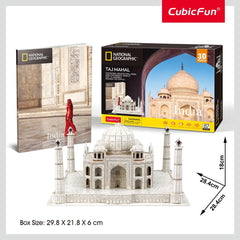 3D Puzzles: National Geographic India - Taj Mahal 87pc