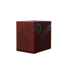 Deck Box Dragon Shield Revised Double Shell - Blood Red/Black
