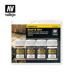 Vallejo Pigments - Set Dust & Dirt 35ml