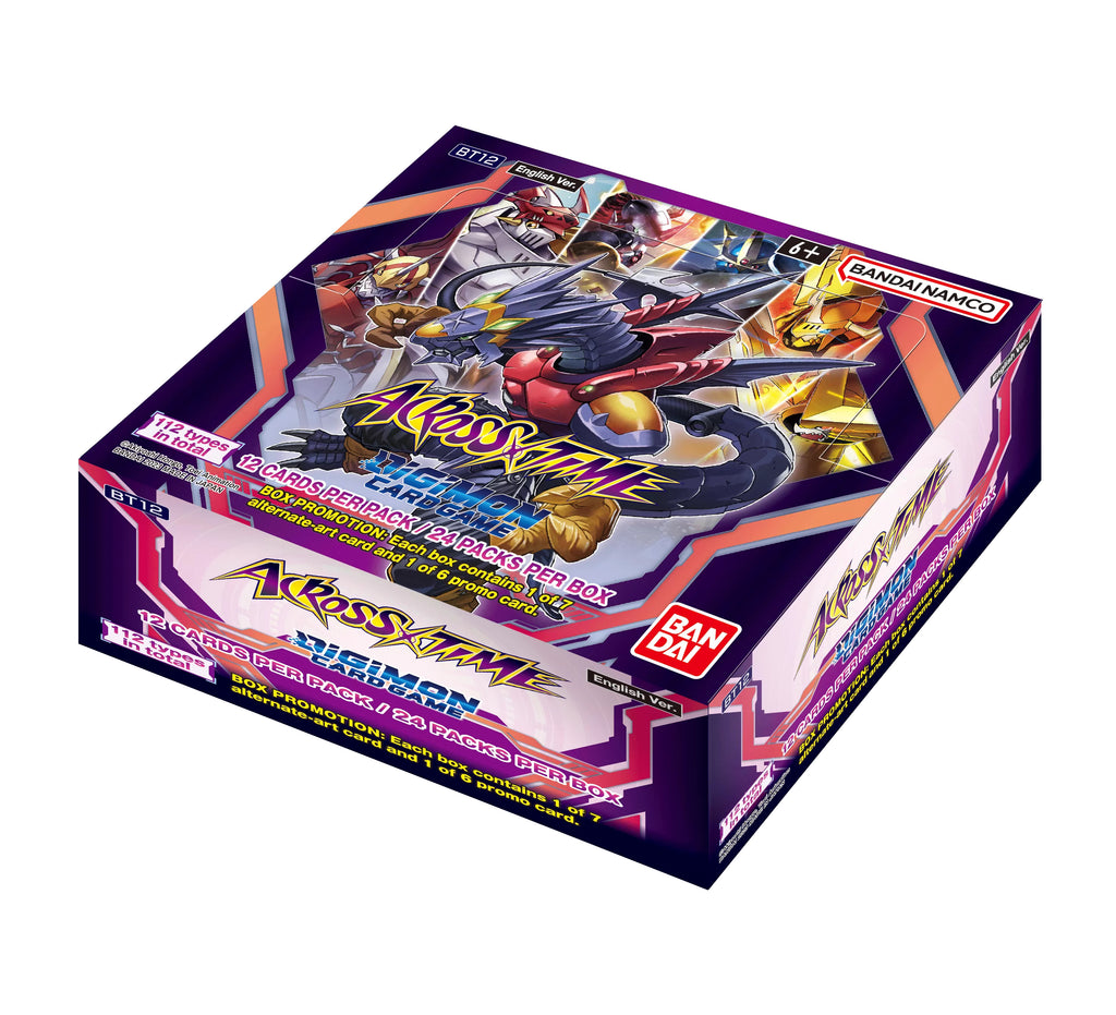 Digimon Card Game Across Time BT12 Booster Box