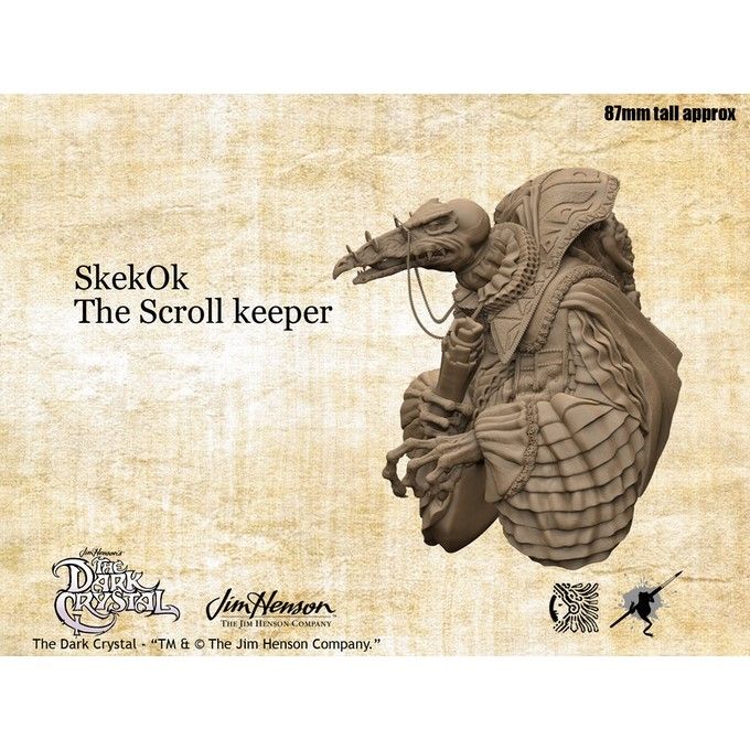 LC Jim Hensons Collectible Models - SkekOk the Scroll Keeper