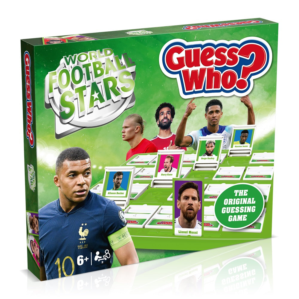 Guess Who?: World Football Stars (Green Refresh) Board Game