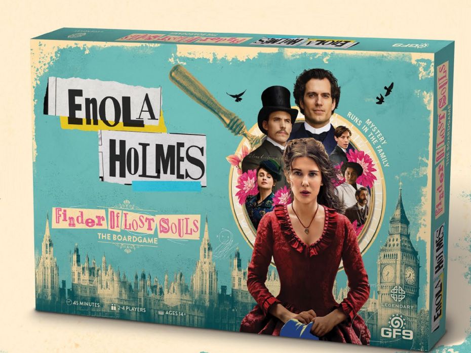 Enola Holmes Finder of Lost Souls The Board Game