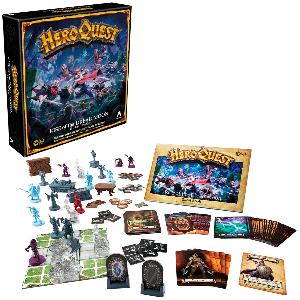 Heroquest - Rise of the Dread Moon Board Game