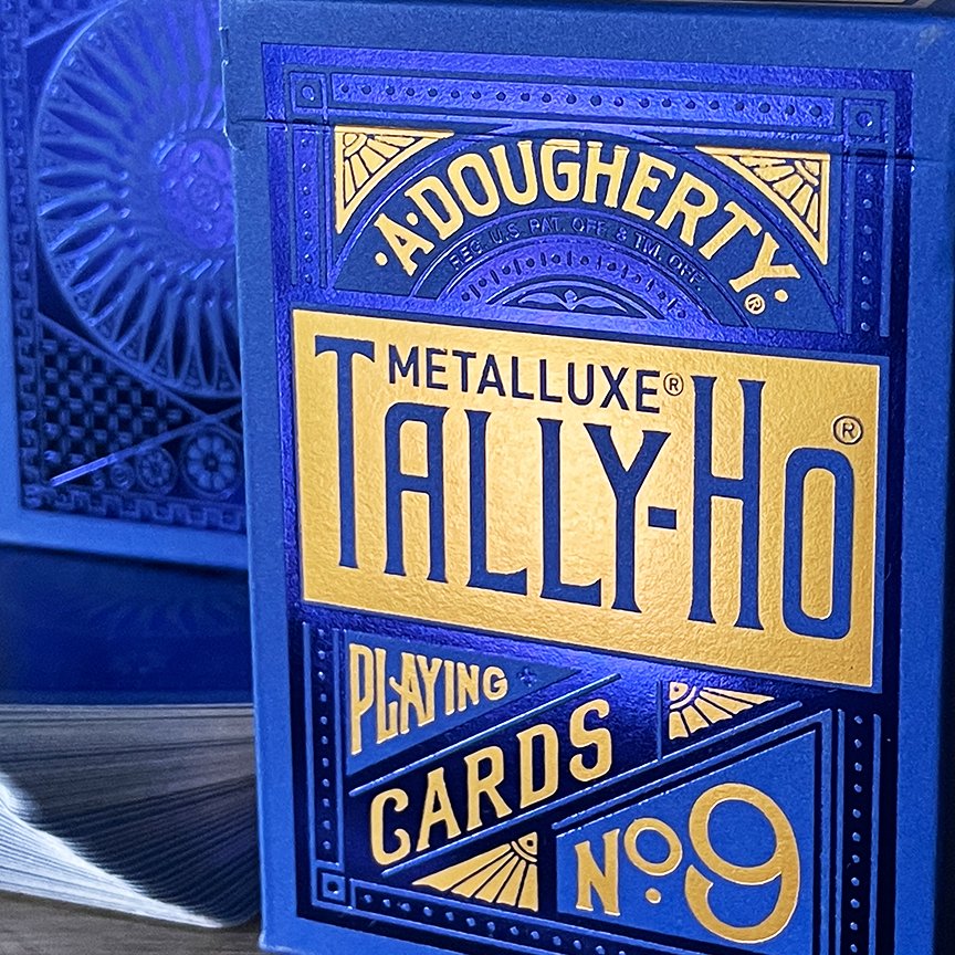 Bicycle Metalluxe Tally-Ho Board Game