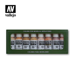 Vallejo AV70124 Model Colour - Face & Skin Tones 8 Colour Set