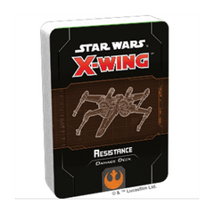 Star Wars X-Wing Second Edition Damaged Deck