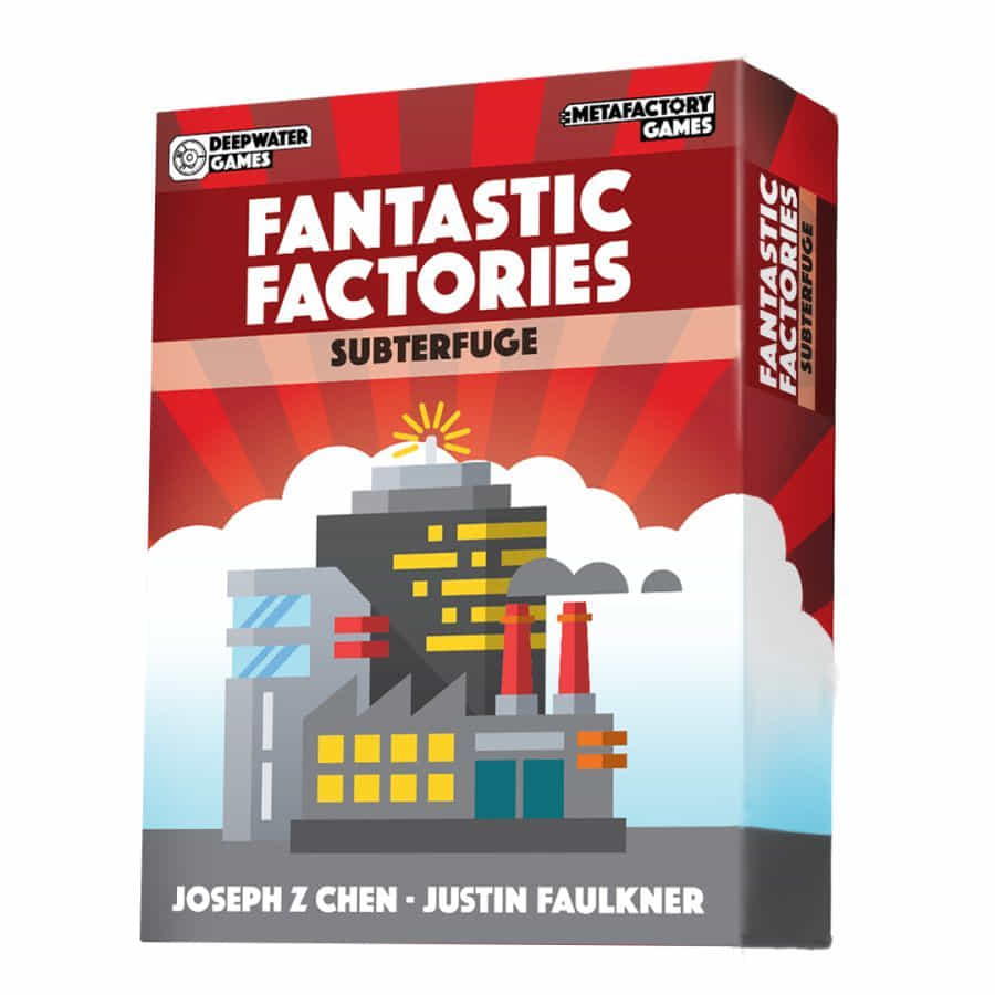 Fantastic Factories Subterfuge Expansion Board Game