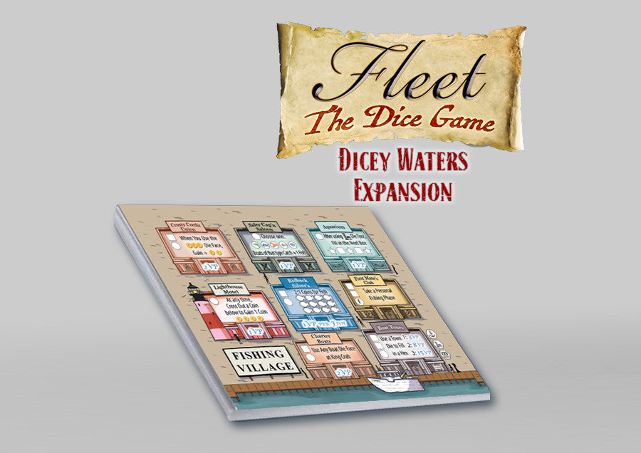 Fleet: The Dice Game 2nd Edition Dicey Waters Expansion Board Game