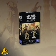 Star Wars Legion - Sun Fac and Poogle the Lesser Commander Expansion