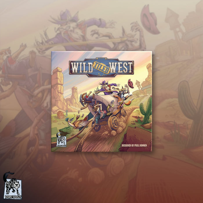 Wild Tiled West Board Game