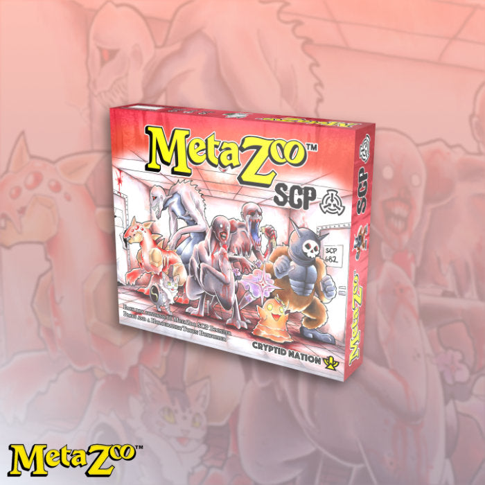 PREORDER MetaZoo TCG: SCP - [REDACTED] Booster Box