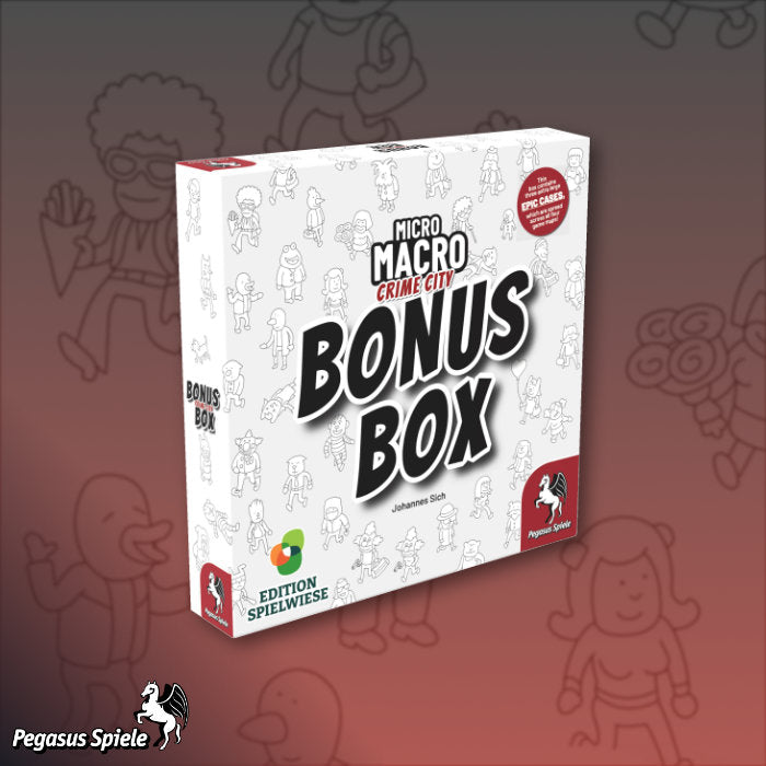 MicroMacro Crime City Bonus Box Board Game