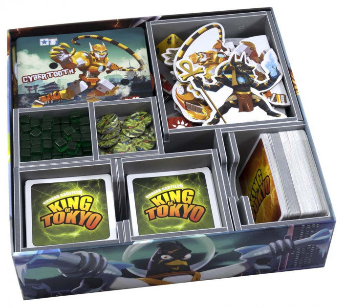 Folded Space Game Inserts - King of Tokyo and King of New York