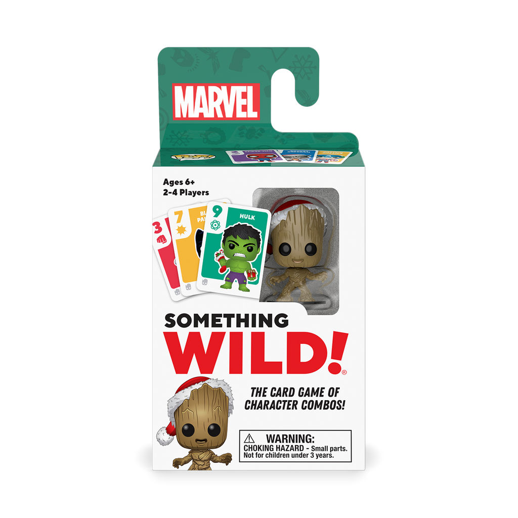 Something Wild Marvel Baby Groot with Santa Hat Board Game