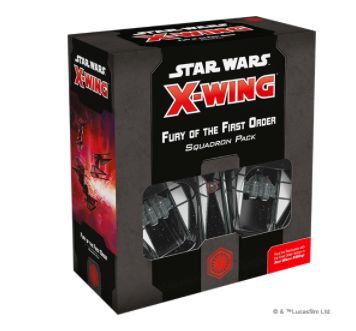 Star Wars X-Wing 2nd Edition Fury of the First Order Expansion Pack Board Game