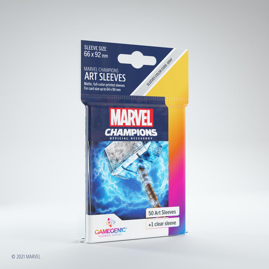 LC Gamegenic Marvel Champions Art Sleeves Thor
