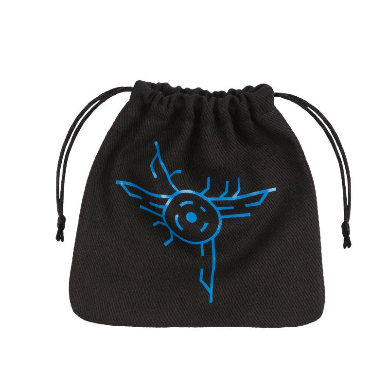 Q Workshop Galactic Black & Blue Dice Bag