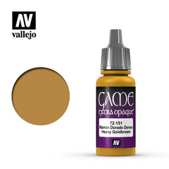 LC Vallejo Game Colour - Extra Opaque Heavy Gold Brown 17 ml