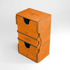 Gamegenic Stronghold 200+ Convertible Orange Deck Box
