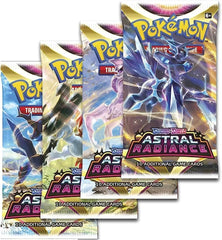 Pokemon TCG Astral Radiance Booster Packs x4