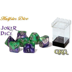 Halfsies Dice Joker with Upgraded Dice Case