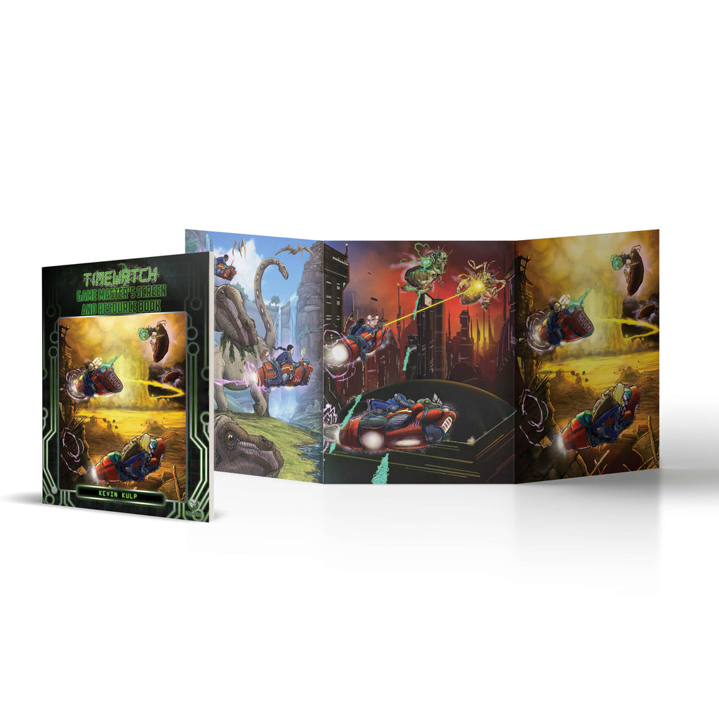 PREORDER TimeWatch RPG - TimeWatch GM Screen & Resource Book