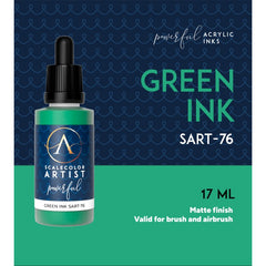 Scale 75 Scalecolor Artist Green Ink 20ml