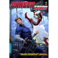 PREORDER Danger Zones for Mutants & Masterminds Board Game