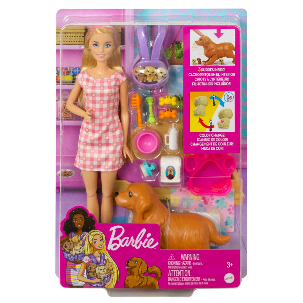 PREORDER Barbie - Family - Newborn Pups (Caucasian)