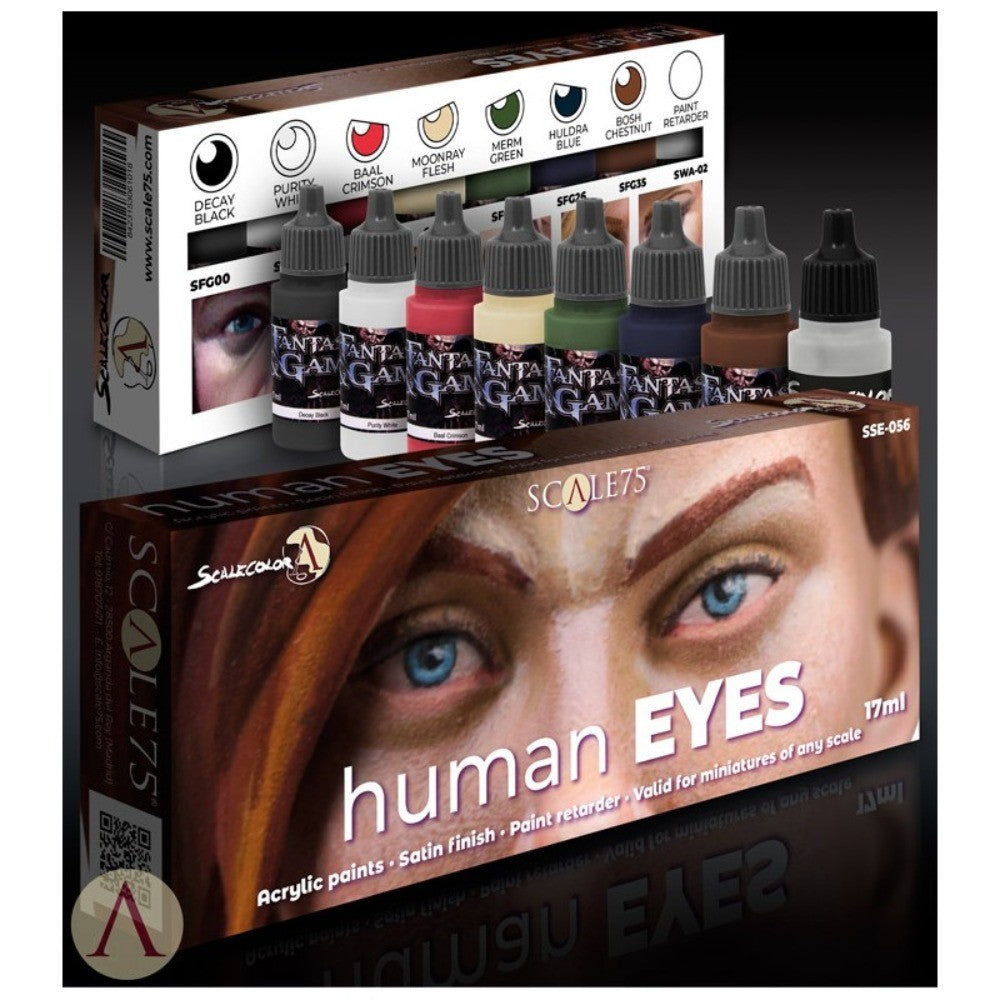 LC Scale 75 Scalecolor Human Eyes Paint Set