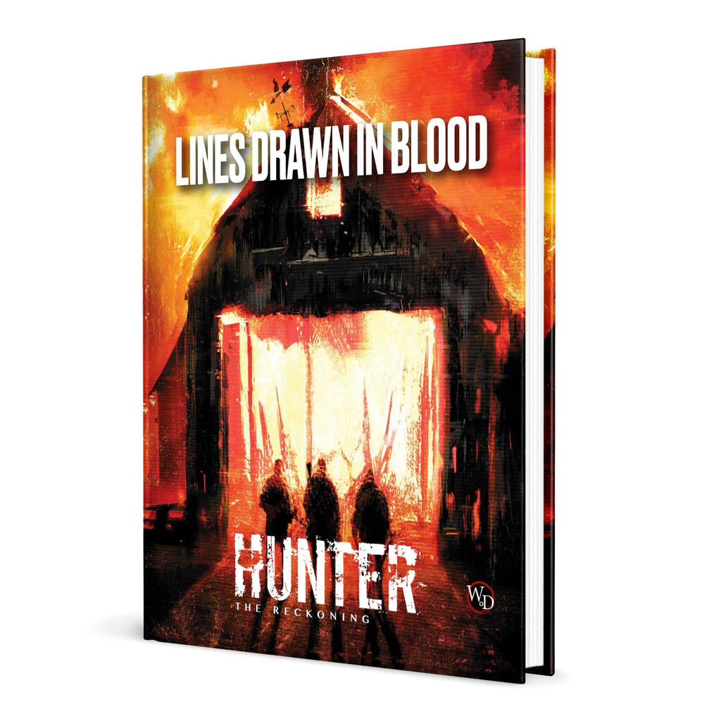 Hunter: The Reckoning 5th Edition RPG - Lines Drawn in Blood Sourcebook